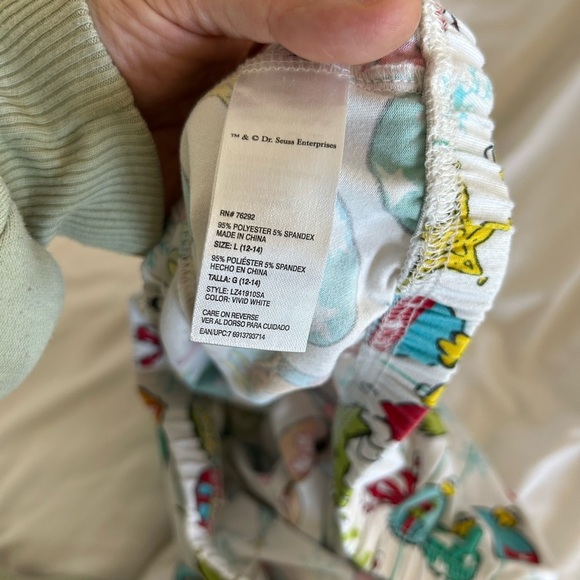 Dr. Seuss Red and White Pajamas for Holiday Cheer - Picture 3 of 3